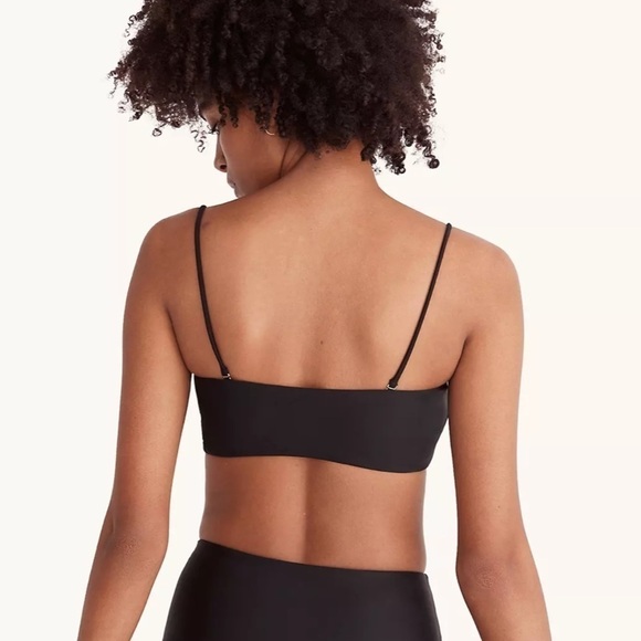 Madewell second wave spaghetti strap bikini top black - Picture 3 of 6